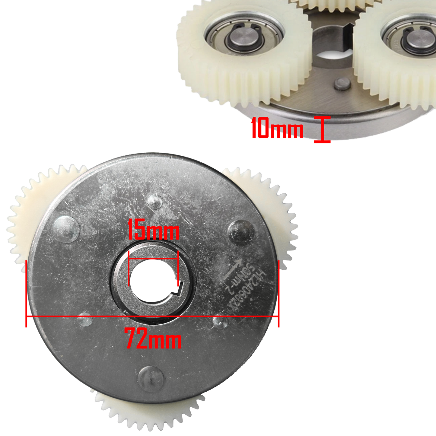 Electric Bicycle 36T Planetary Gears For TDR 250W 350W eBike Kit Front and Rear Hub Motor