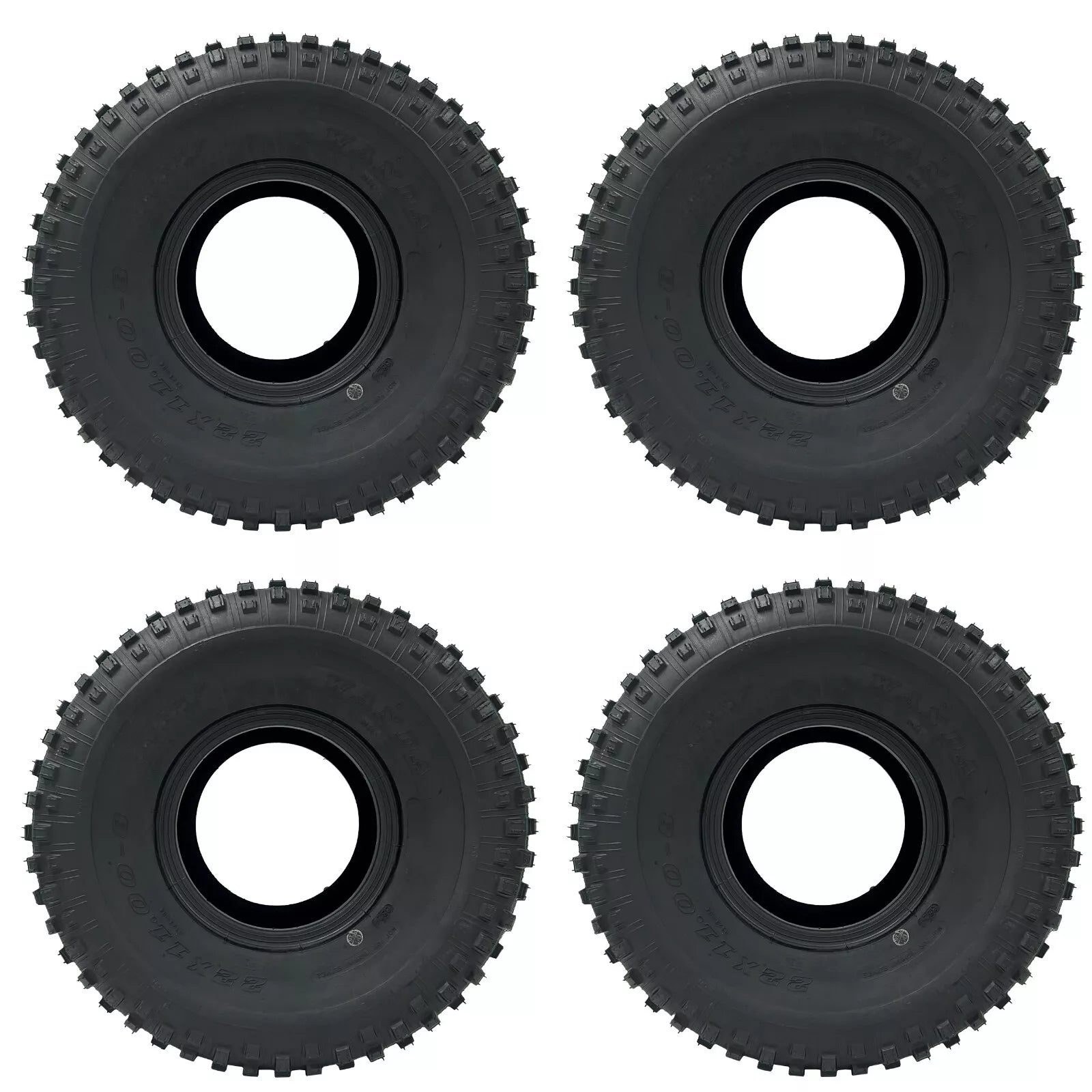 4pcs 22x11-8" 4 ply Tubeless Tyre For ATV Quad Buggy Honda Dirt Bikes - TDRMOTO