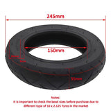 10 X 2.125 Inch Tyre & Tire Inner Tube Set For Self Balancing HoverBoard Scooter - TDRMOTO