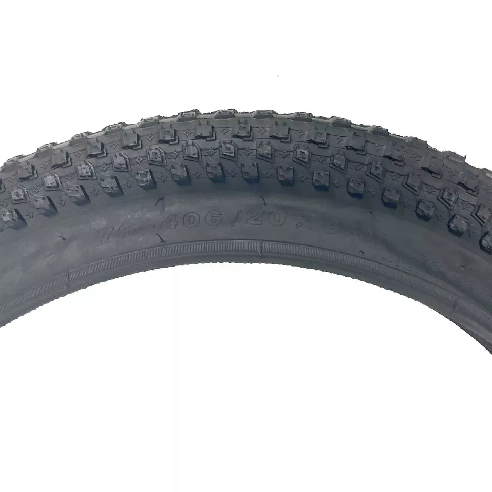 ChaoYang 20 X 3.0 Inch Fat Bike Tire Rubber Bike Folding Tires Snow Beach 35 PSI