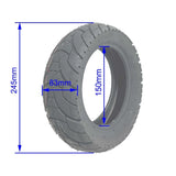 10 Inch 80/65-6 Off-road Road Self-healing Tyres Tires For-E-Scooter 10x3.0