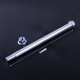 12mm*240mm Front or Rear Wheel Hub Axle Shaft Axis Sleeve For Pit Dirt Bike ATV