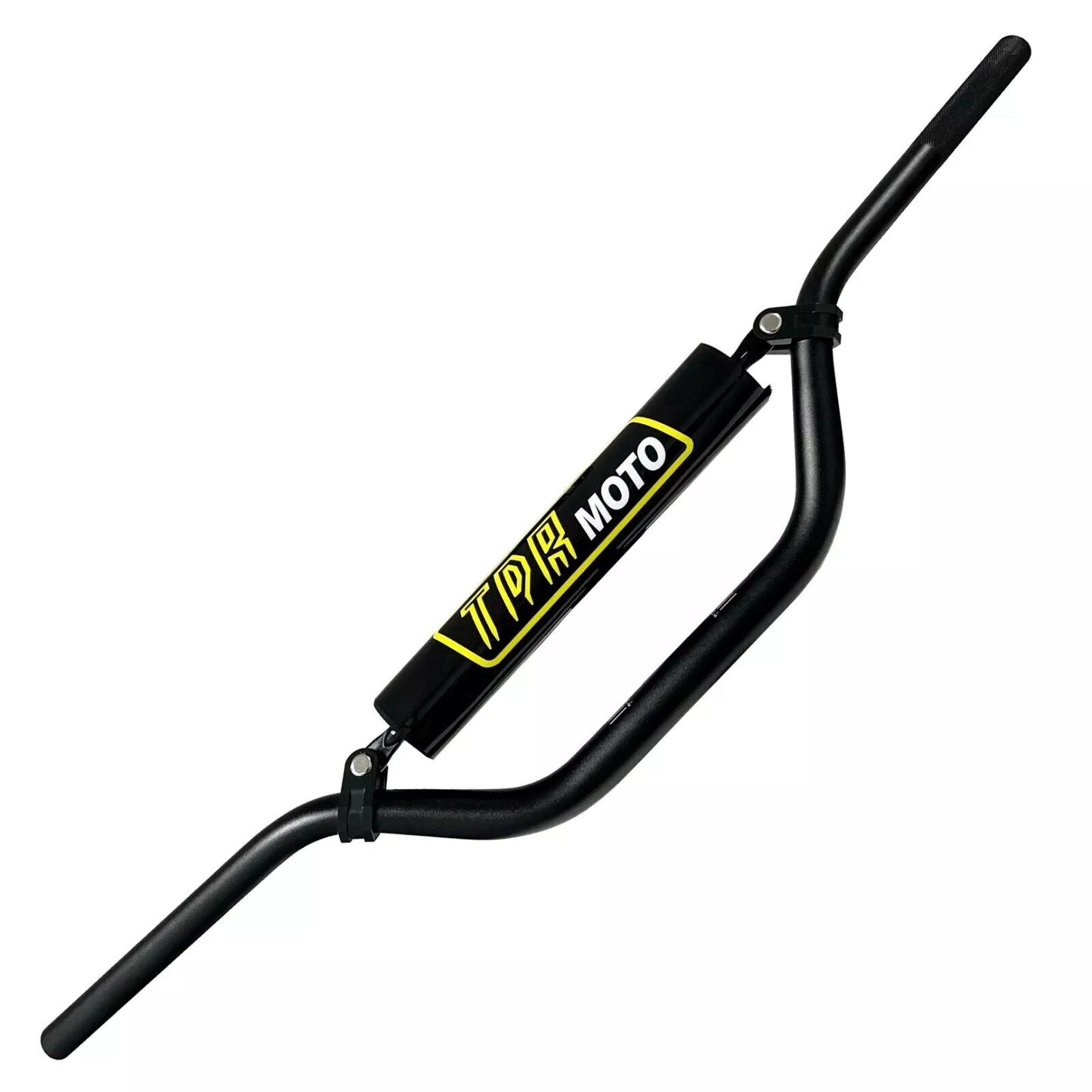 Black 1 1/8" 28 mm Handlebars, Crossbar, Bar Pad For MX Off Road Dirt Pit Bike