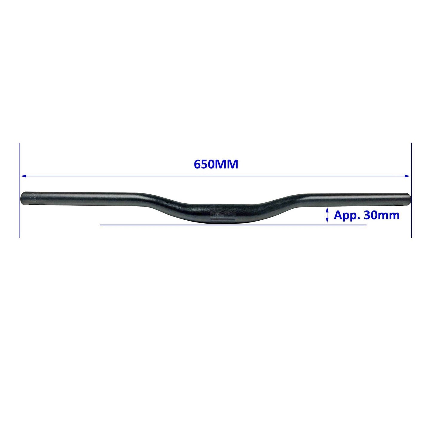 31.8mm Mountain Bike Handlebar MTB Handlebar Cycling Handlebar Riser Bar 650mm