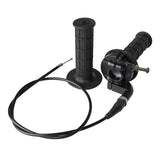 Throttle Handle Grips Cable with Speed Limiter for Dirt Mini Pit Pro Trail Bike