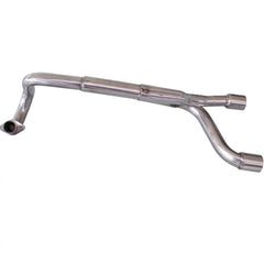 Silver Big Bore Dual Exhaust Muffler CRF50 STYLE Atomik Pitpro Thumpstar DHZ