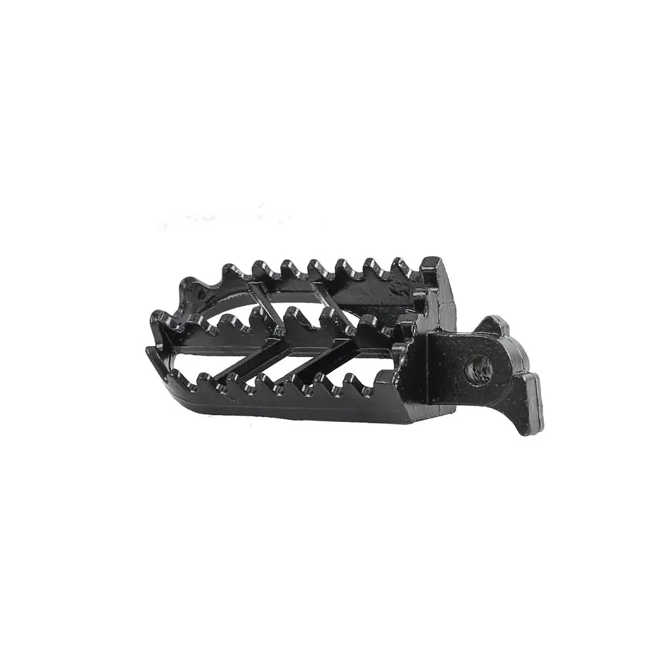 Steel Universal Folding Foot Pegs Footpegs for Dirt Pit Bike Motorcycle Black
