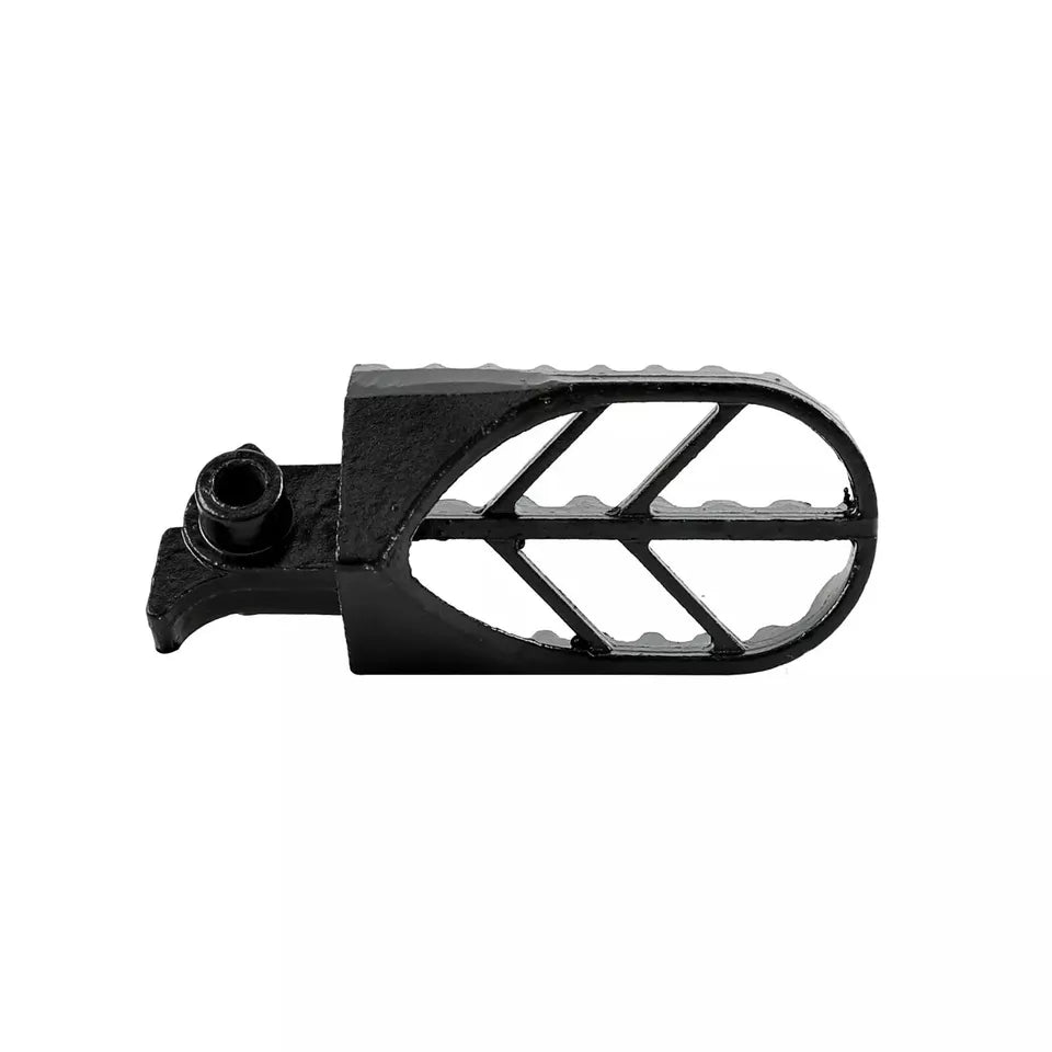 Steel Universal Folding Foot Pegs Footpegs for Dirt Pit Bike Motorcycle Black