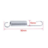 90mm Universal Ring Metal Motorcycle Dirt Bike Kickstand Kick Side Stand Spring - TDRMOTO