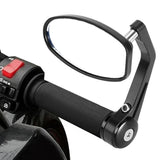 Alumi alloy Bar End Mirrors Rear Side View For Honda yamaha triump suzuki