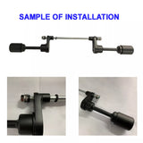 Black Frame Sliders Left & Right for 2008-2012 Kawasaki Ninja 250 EX250 250R - TDRMOTO