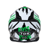 Green Motorcycle Helmet for Kids/Youth/Boy/Girl/Children