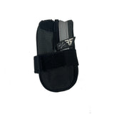 Small Bicycle Saddle Bag Pack Water Resistant Black for Mountain Bike