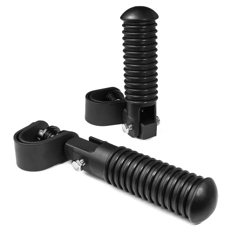 U-Clamp Motorcycle Foot Pegs Rest Highway Engine Crash Bar For Harley 1"~ 1-1/4"