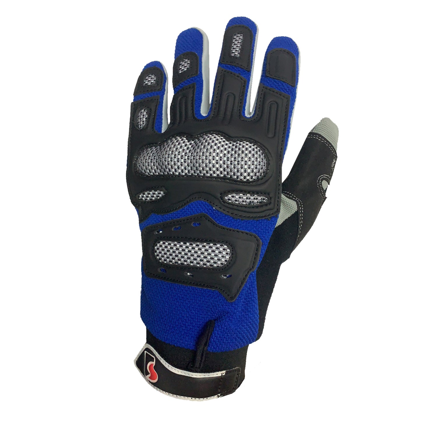 Red/Blue/White Motorcycle Knuckle Gloves Motorbike Gear MX Motorcross