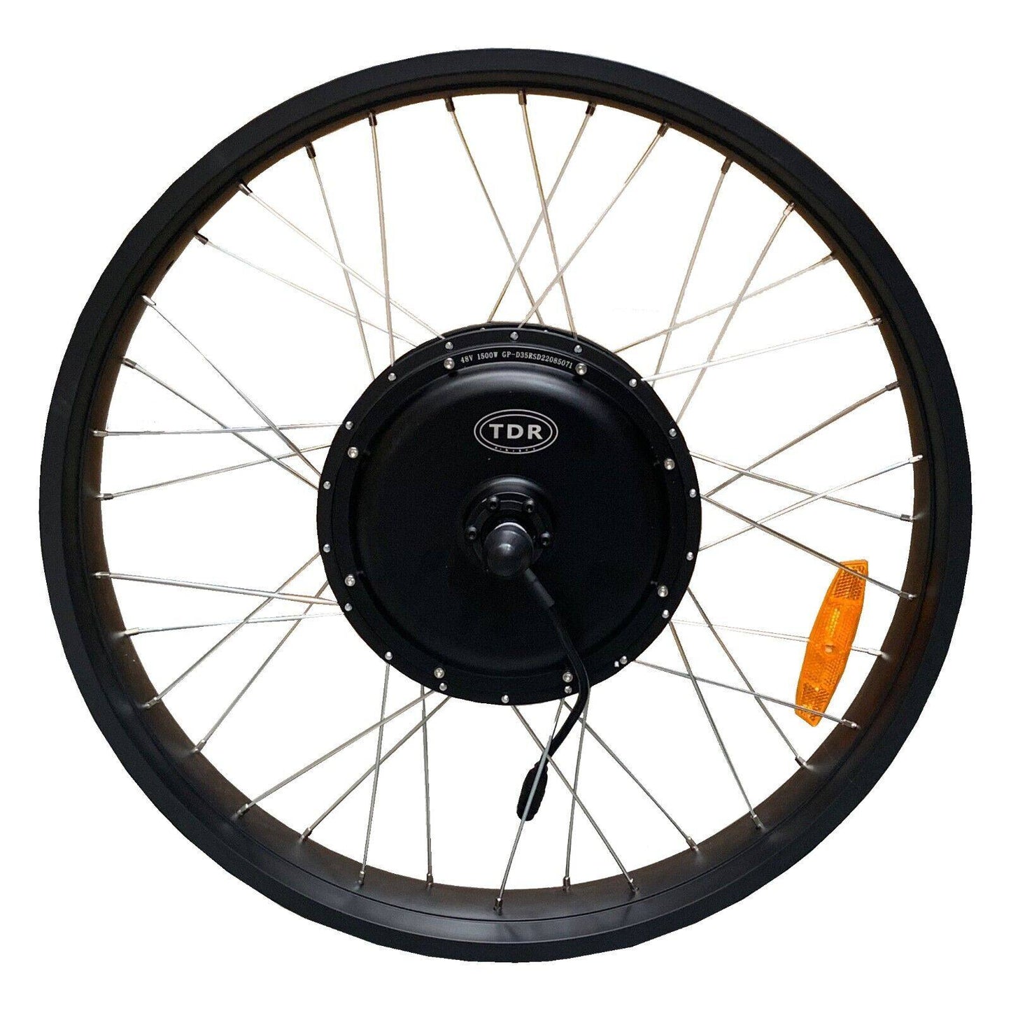 Electric Bike Rear Conversion Kit 1500W 26" 20Ah FAT TYRE Battery Bicycle EBike - TDRMOTO