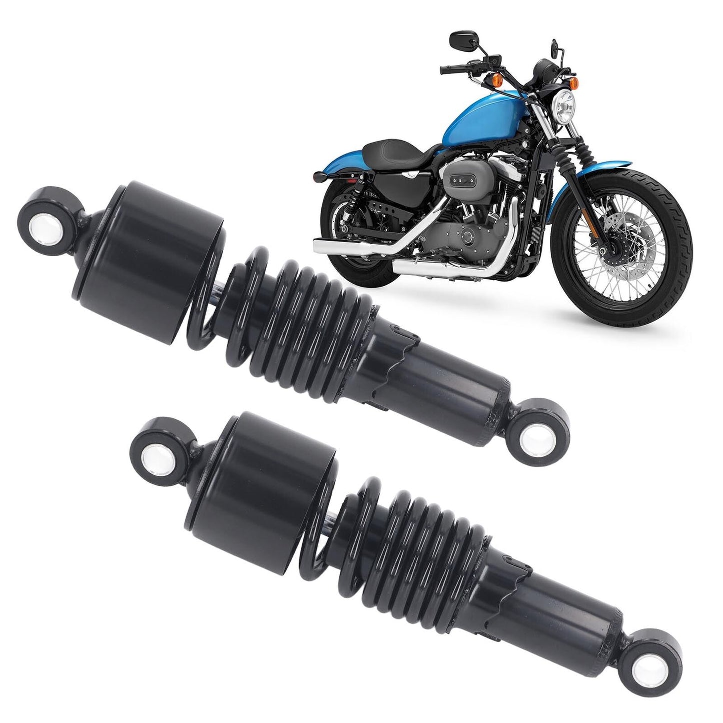 267mm Rear Shock Absorber Suspension For Suzuki Harley Davidson Sportster 883 1200