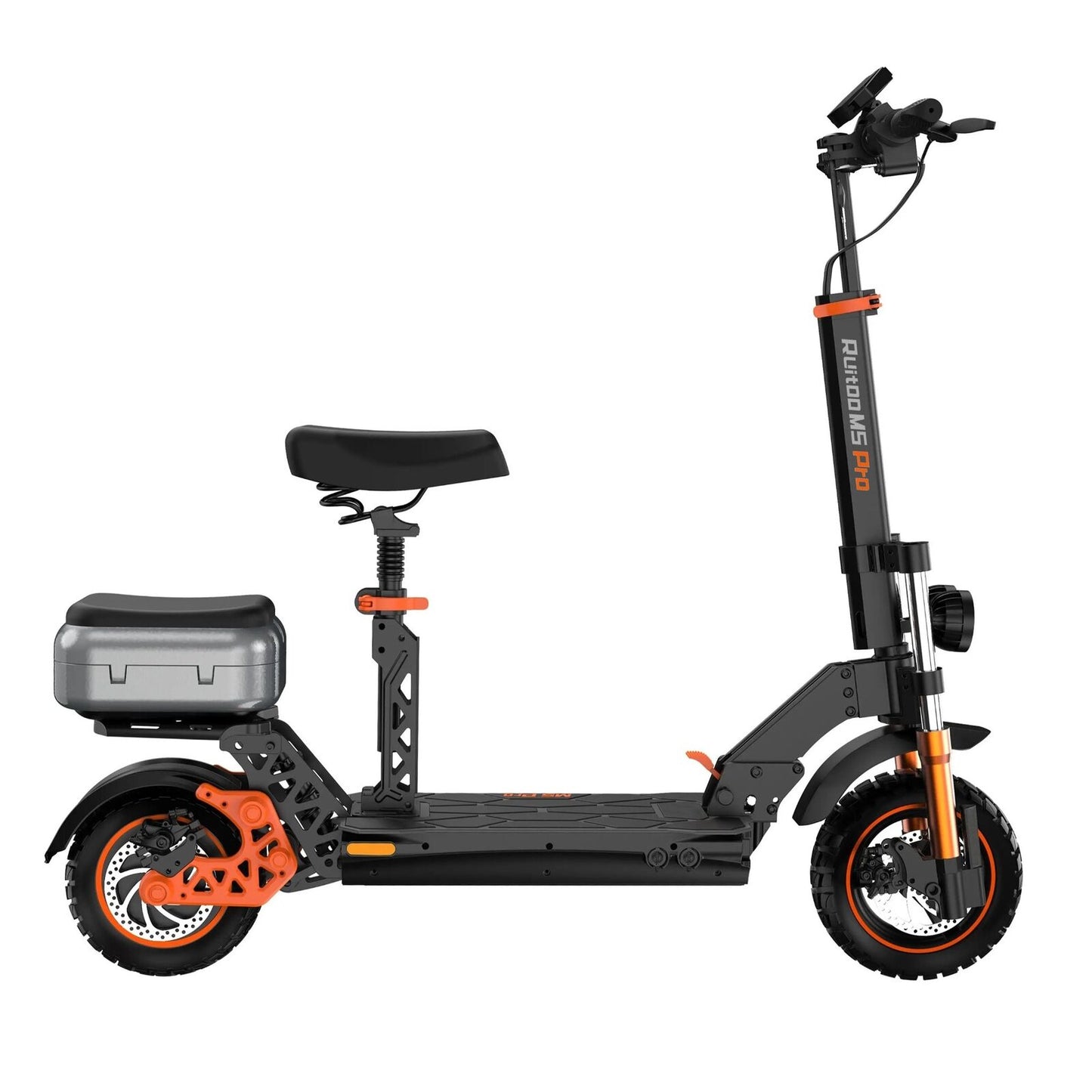 Ruitoo M5 Pro Electric Scooter, 1200W Foldable Seat IPX4 Max 70km