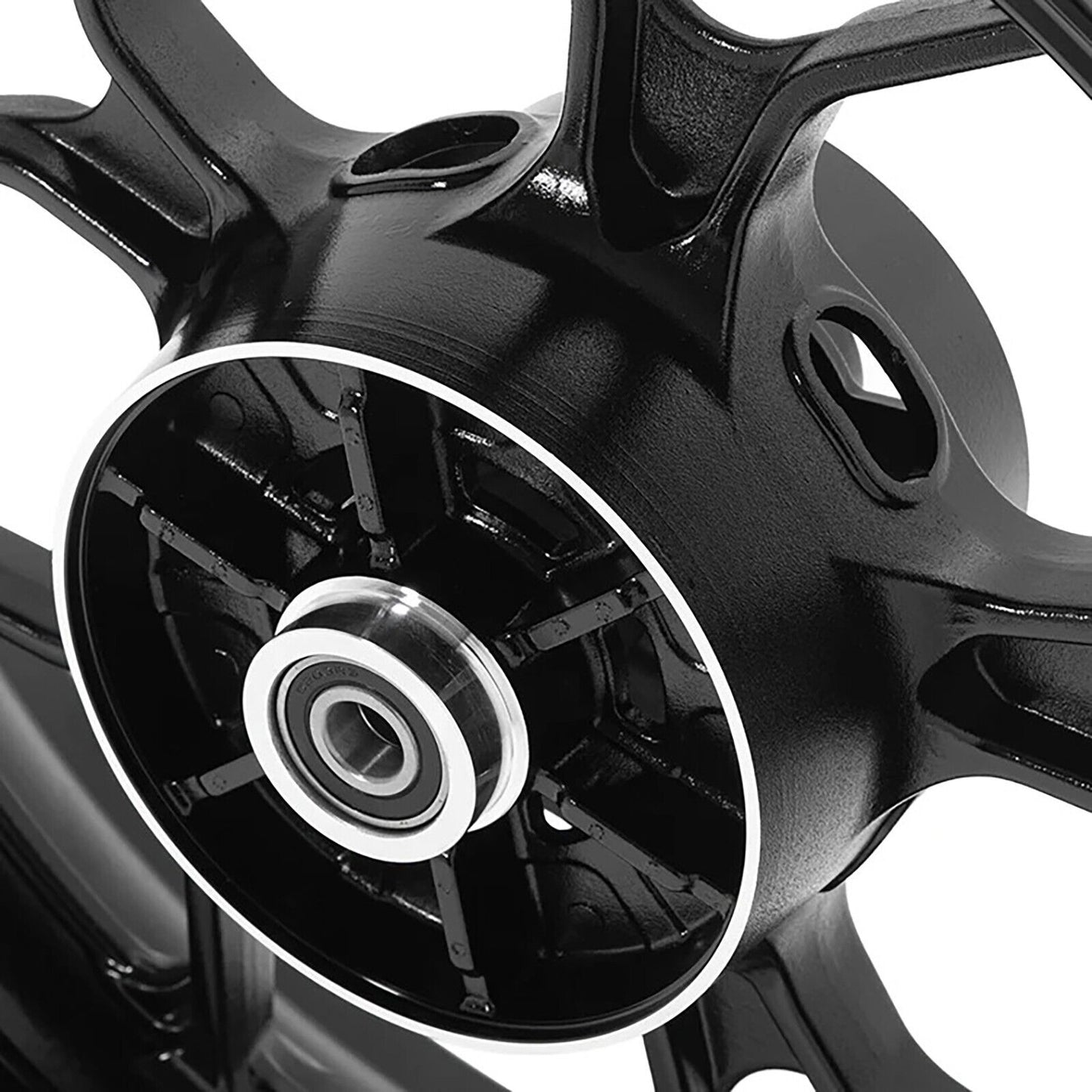 Aluminium Black Front & Rear Wheel Rims for Yamaha YZF R3 R25 MT-03 MT-25