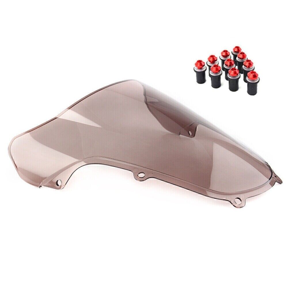 Motorcycle Windscreen Windshield +Bolts For SUZUKI GSXR1000 K1 K2 2001-2002 - TDRMOTO