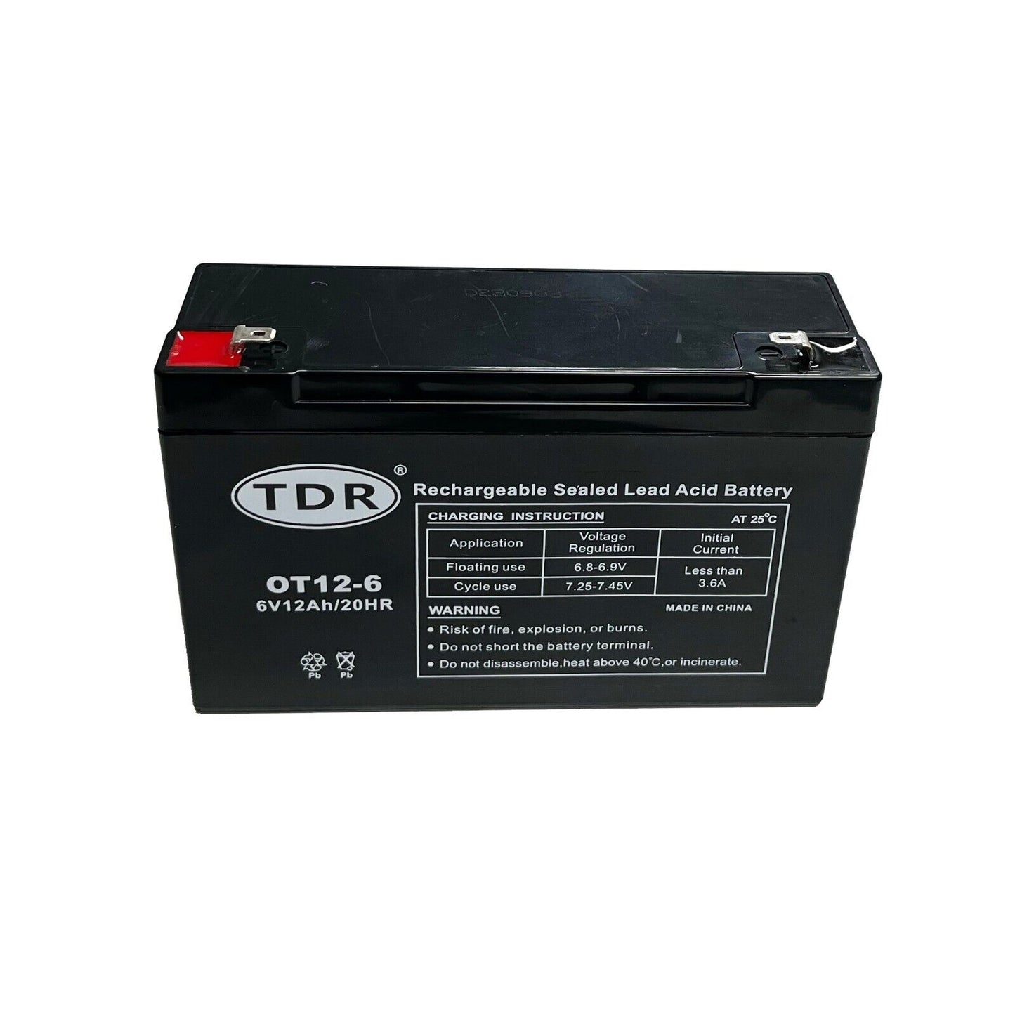 Brand NEW 6V 12AH SLA battery UPS Solar Power Scooter ride-on toy