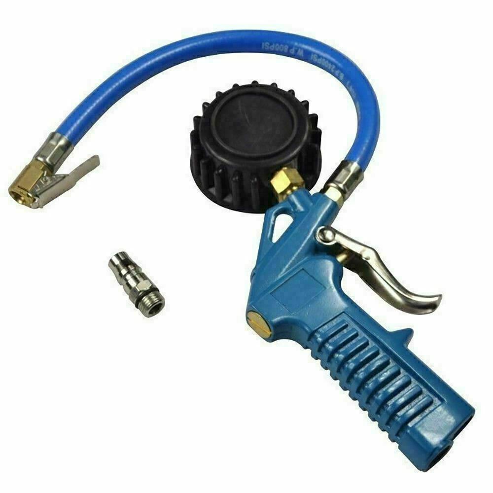 220PSI Premium Tire Inflator with Oil Pressure Gauge