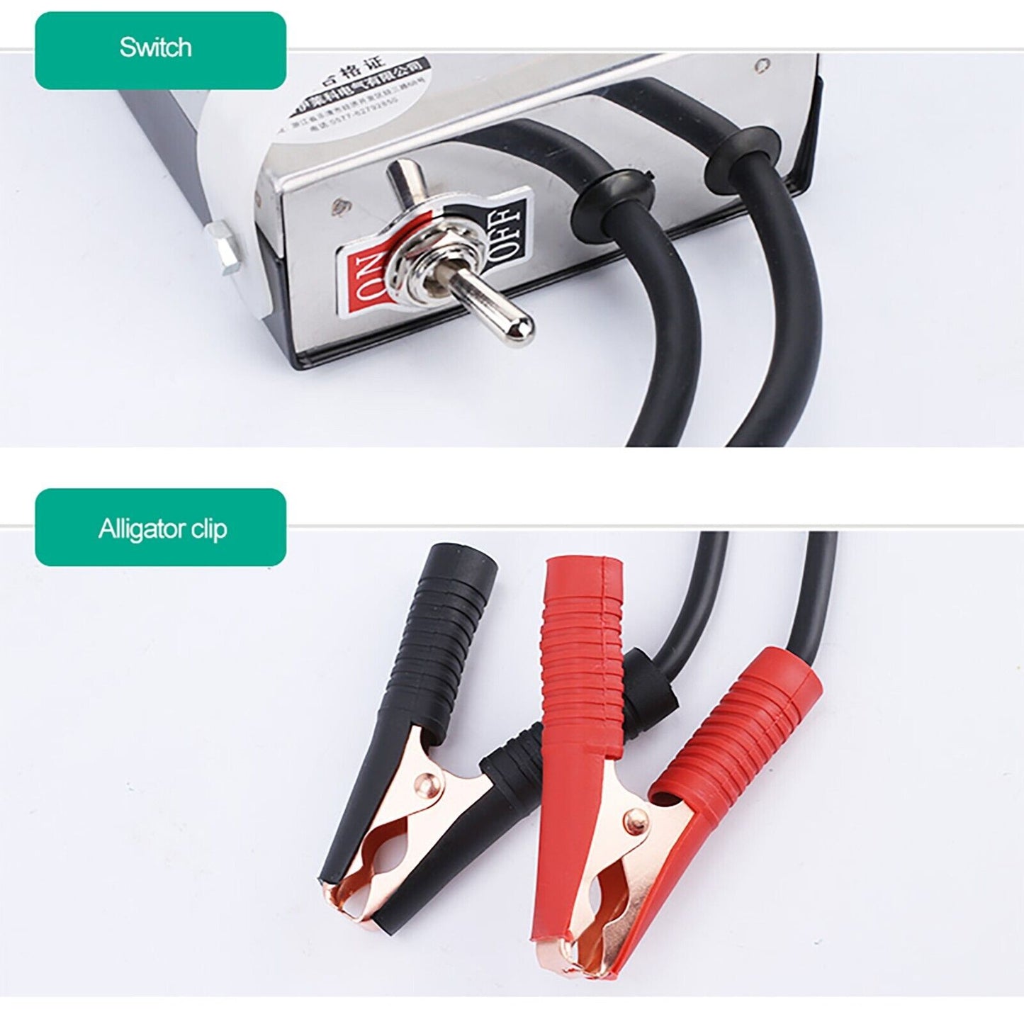 12V 100Amp Vehicle Battery Tester Charging Test 12Volt Voltage Meter