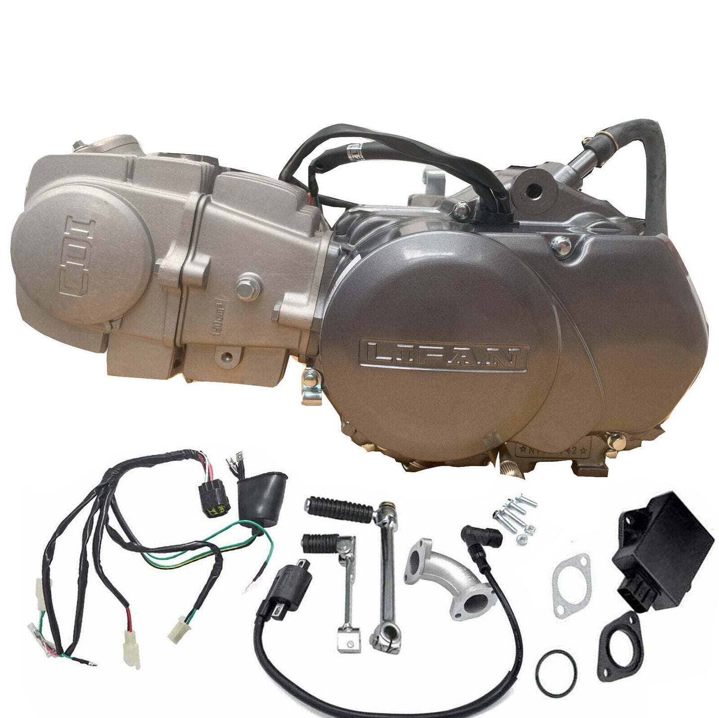 Lifan150cc Engine Manual Kick Start Motor For Thumpstar Atomik Dirt Trail Pit Bike
