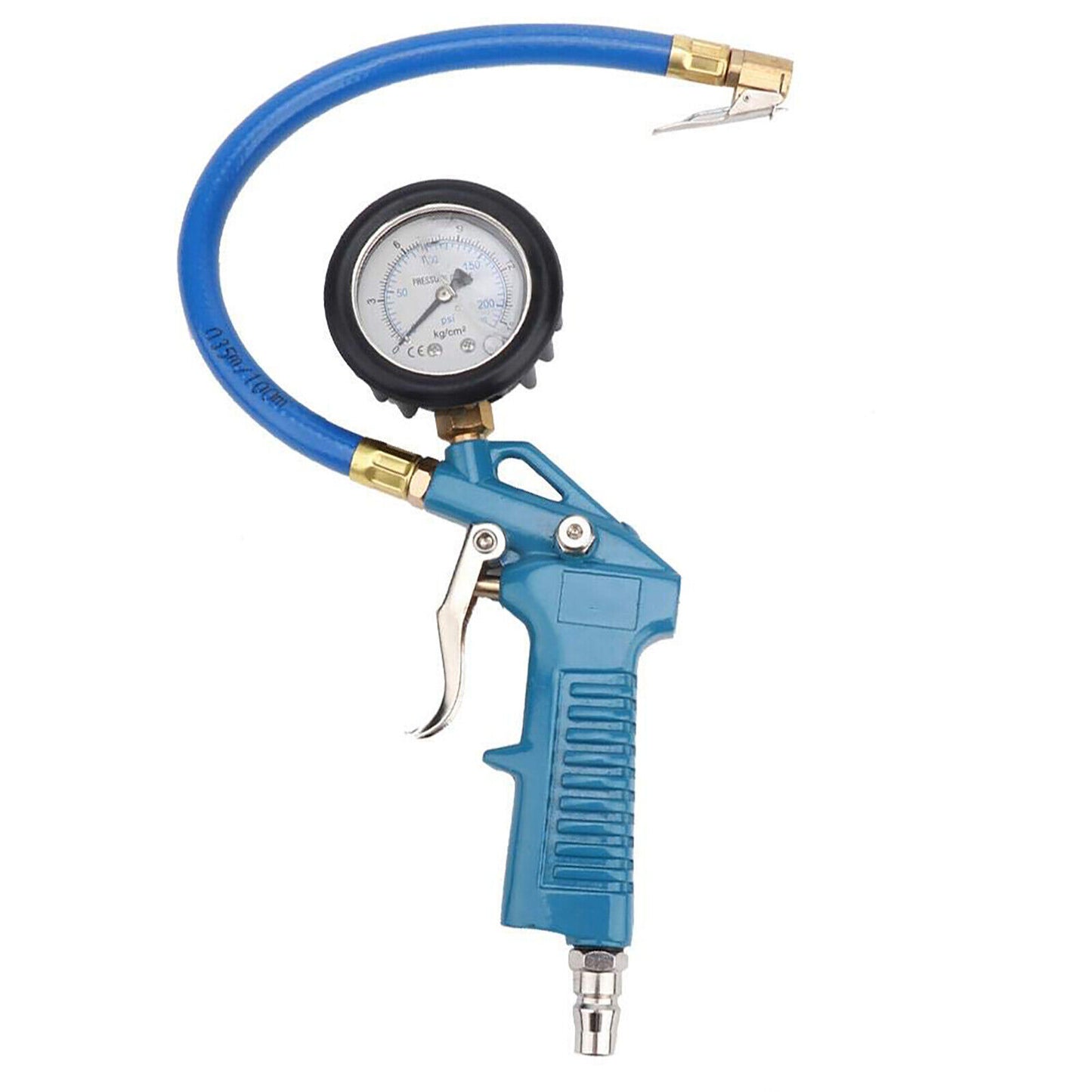 220PSI Premium Tire Inflator with Oil Pressure Gauge