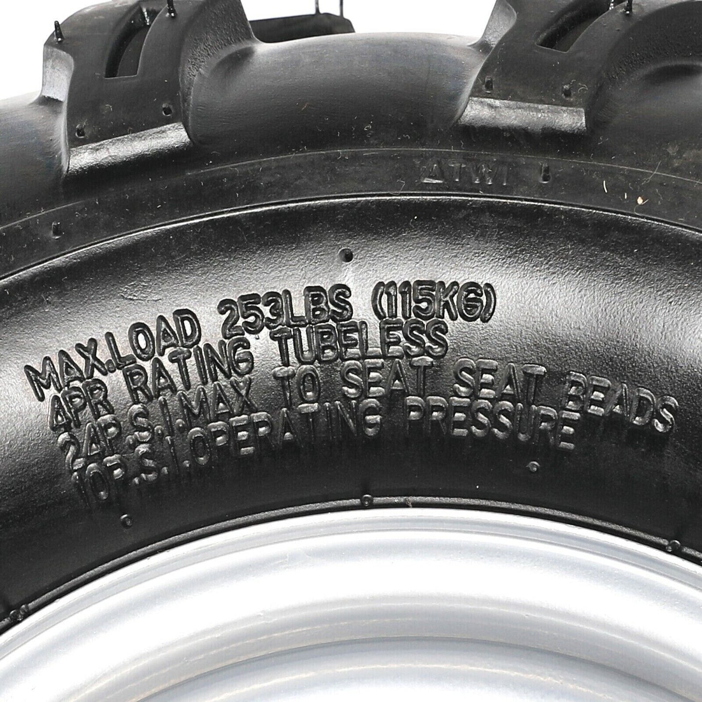 8" 18X9.50-8 Rear Tyre On Rim Wheel 150CC ATV Quad Bike Buggy RIDEON Mower 4PLY