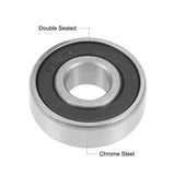 6201-RS 6201RS Deep Groove Ball Bearing Rubber Shield 12 x 32 x 10mm 6201 - TDRMOTO
