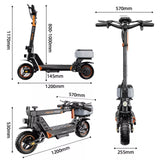 Ruitoo M4 Max Electric Scooter Adult Off Road Foldable E scooter 1000W 32 - 41KM/H - TDRMOTO