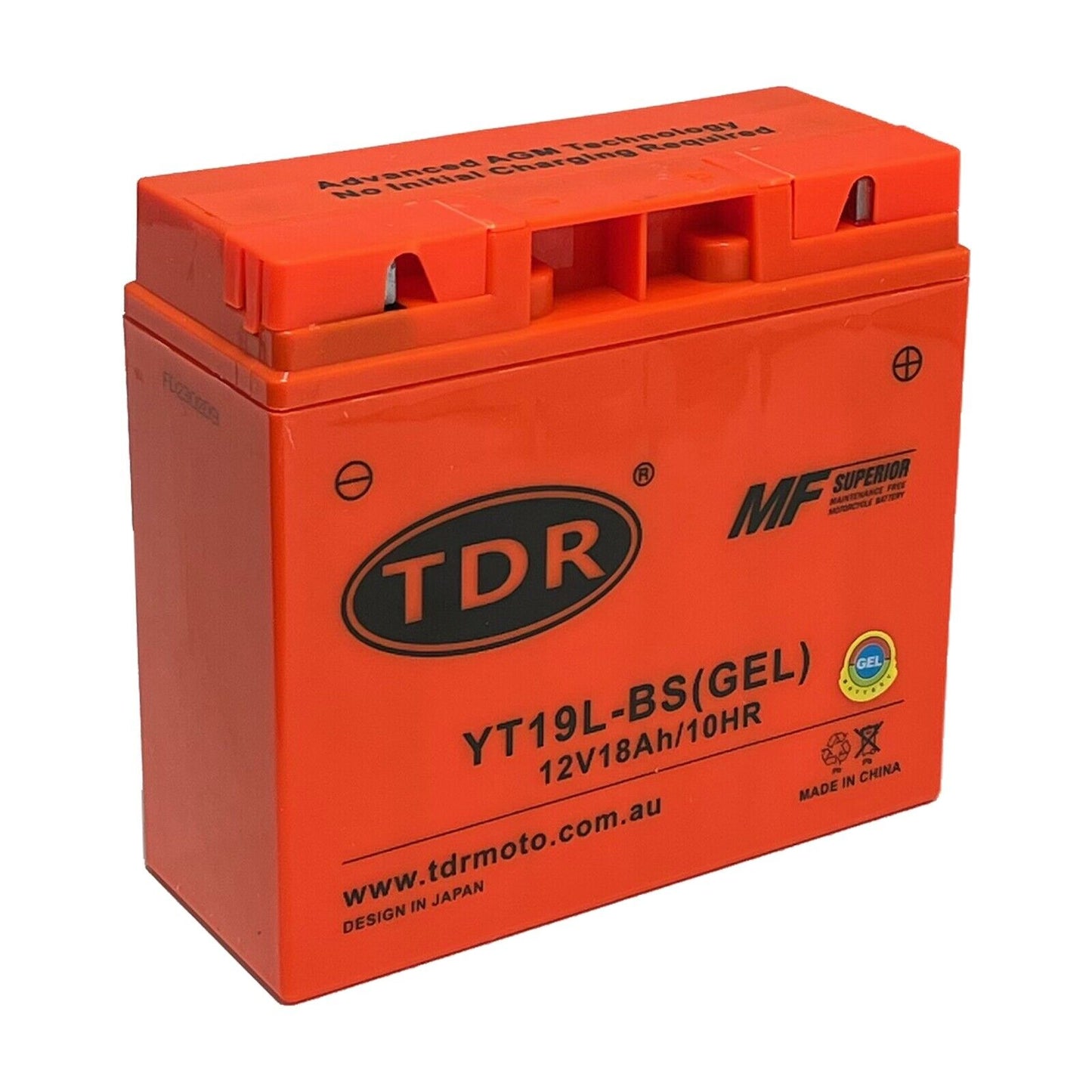 YT19BL-BS 12V 18Ah Motorcycle Battery For BMW R1150R RS RT K1100LT R1100GS R1100RS