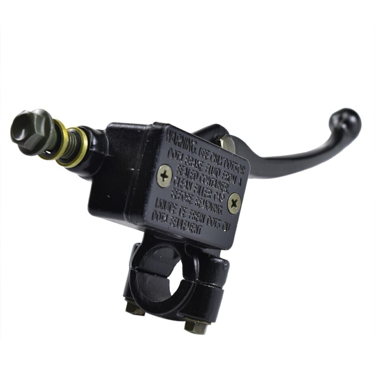 Front Right Hand 10mm Banjo Hydraulic Brake Master Cylinder ATV Dirt Bike Pitpro - TDRMOTO