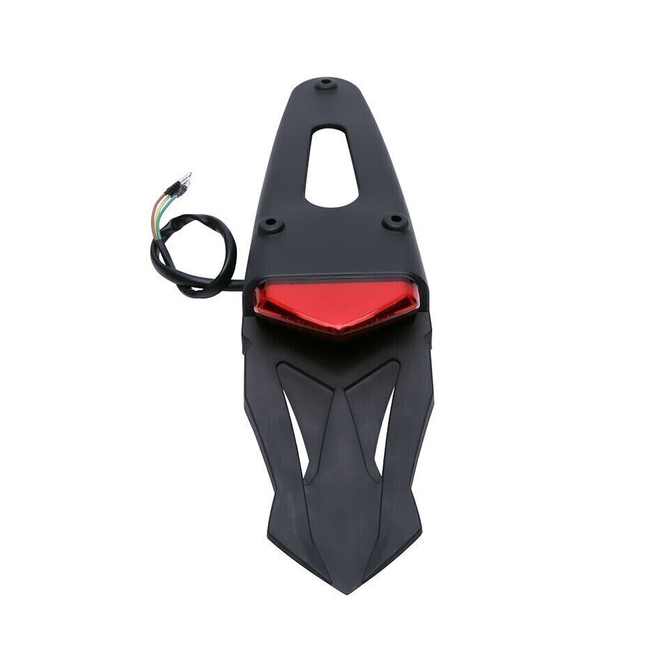 Universal Motorcycle LED Tail Light Rear Fender for Honda Yamaha KTM Enduro MX DIRT BIKE