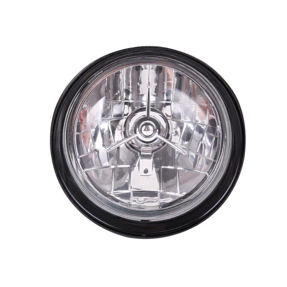 5.75" Billet Headlight for Harley Davidson Chopper Bobber Softail Dyna Sportster