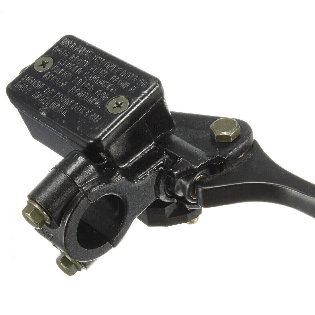 Front Right Hand 10mm Banjo Hydraulic Brake Master Cylinder ATV Dirt Bike Pitpro