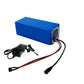 36V 10Ah Li-ion Rectangle Rechargeable Battery Pack for Electric Bike Scooter
