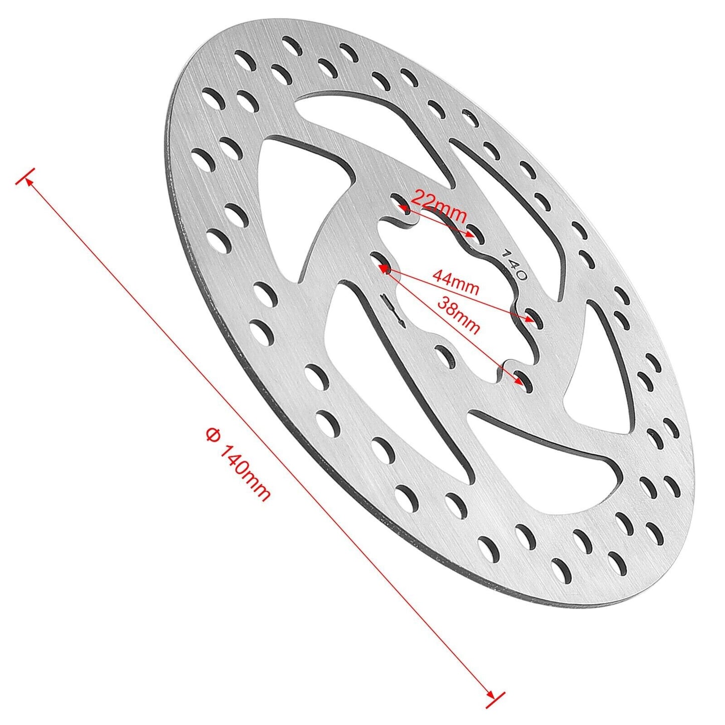 140mm Electric Scooter Steel Disc Rotor for Kugoo M4 Skateboard Accessories Part