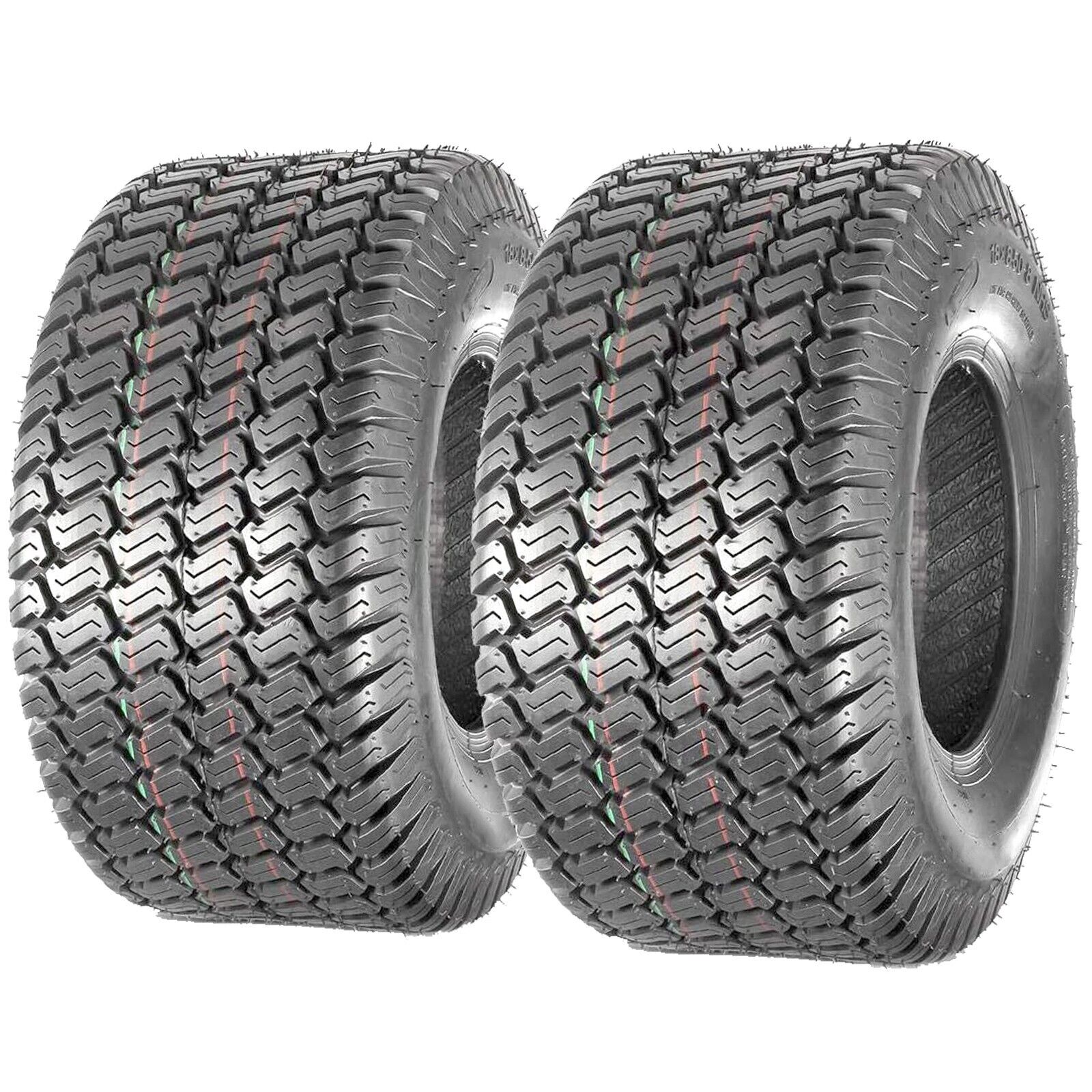 2PCS 18 X 8.50 - 8" TYRES 4PLY suit RIDE ON MOWERS/GOLF CARTS/MINI DIGGERS - TDRMOTO