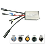 KT Controller 36V 15A & KT LCD5 Display For 250W 350W Hub Motor Electric Bike - TDRMOTO