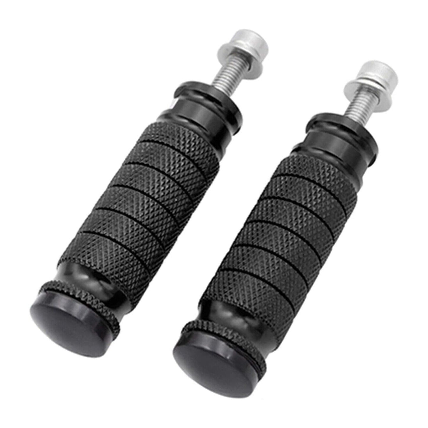 Pair CNC Universal 8MM/M8 Motorcycle Foot Pegs Footpegs Rearset Foot Rest Pedals