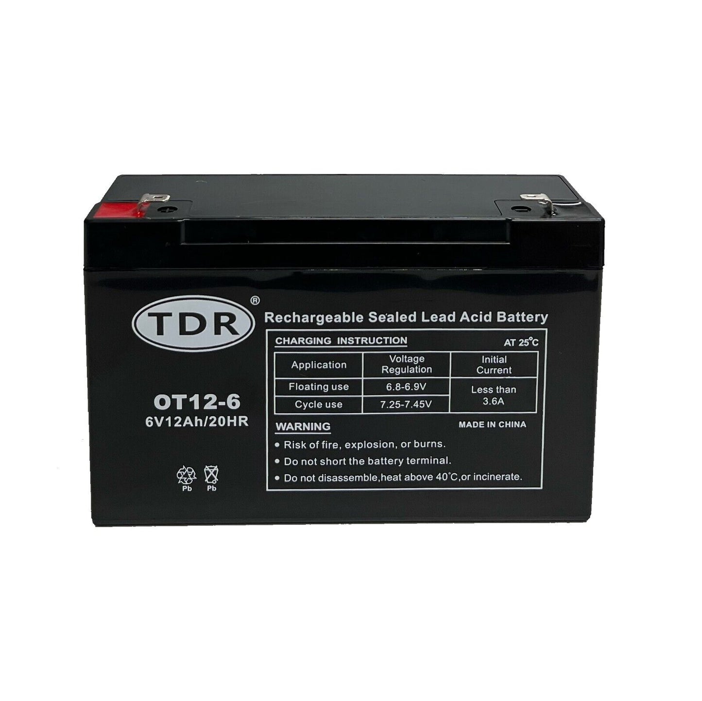 Brand NEW 6V 12AH SLA battery UPS Solar Power Scooter ride-on toy