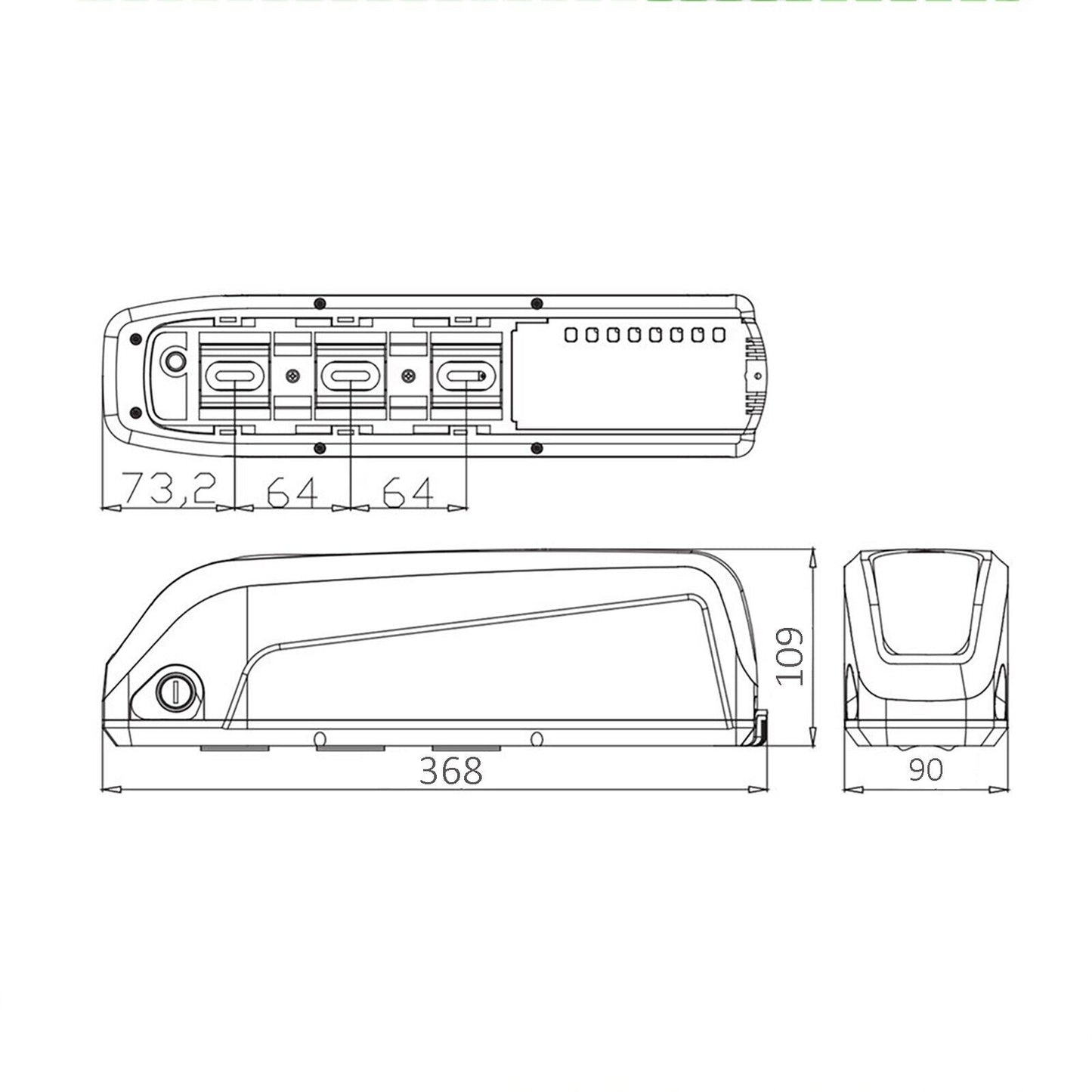 1500W 26'' Inch EBike Bicycle Conversion Kit 48V, Samsung Cell 20A Battery