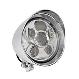 DOT E9 5.75" alloy LED daymaker bullet headlight Harley LOW RIDER FAT STREET BOB - TDRMOTO