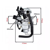 Carburetor Carby Carb for Suzuki LTZ400 Quadsport LT-Z400 2003~2007 ATV PD36J - TDRMOTO
