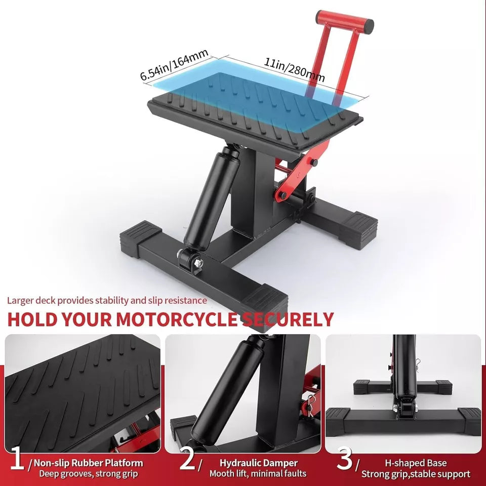 350lbs Dirt Bike Off Road Motorbike Motorcross Lift Stand 160kg Load