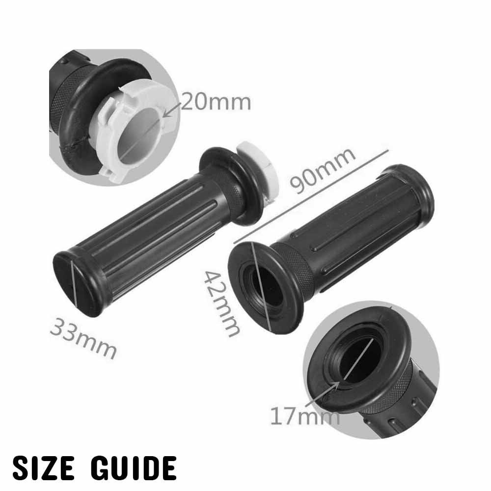 Blue Hand Grips For Yamaha PW50 PY50 PeeWee Aftermarket Part - TDRMOTO