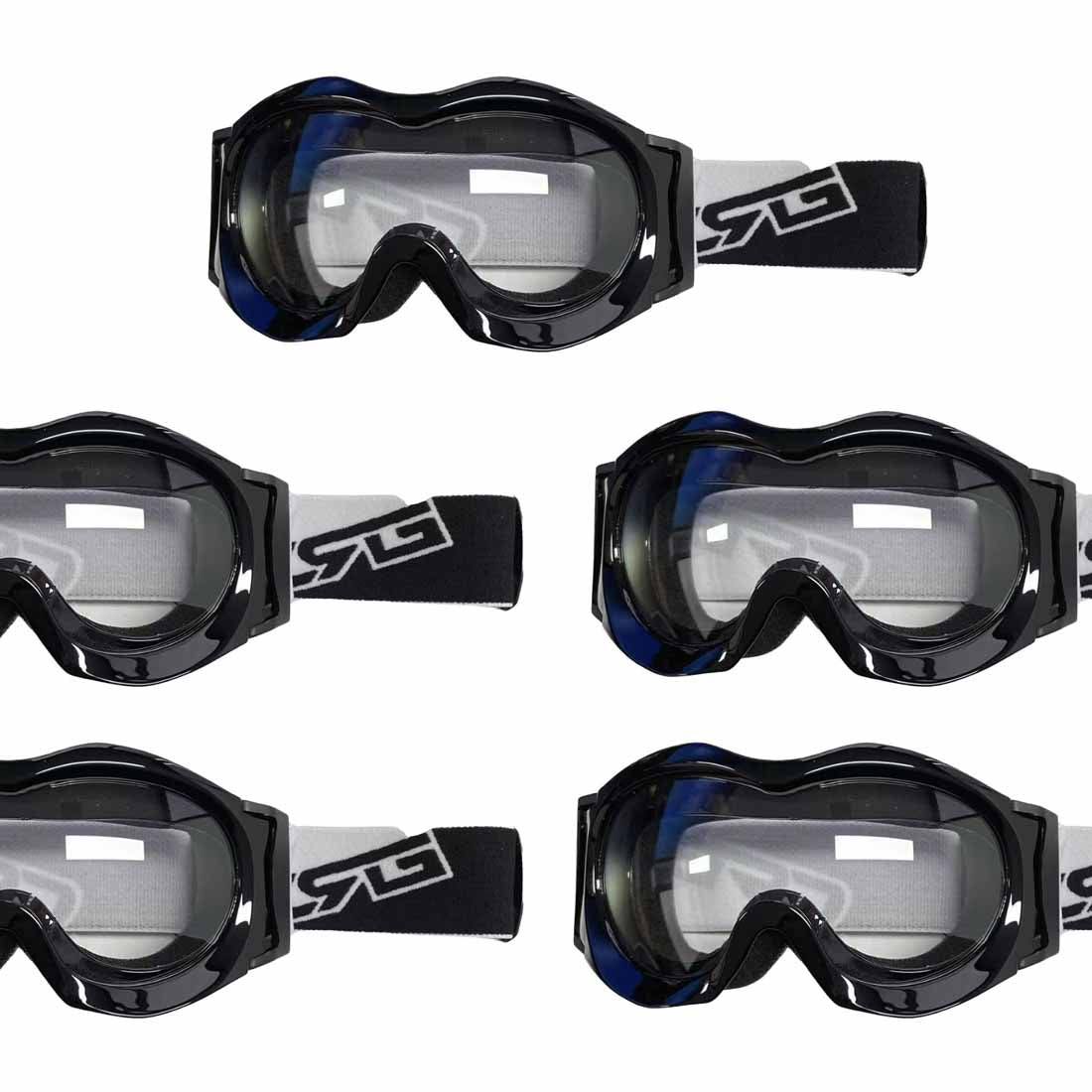 Kids Black Goggles Eye Protection For Outdoor Motor Sports Cycling Skateboarding - TDRMOTO
