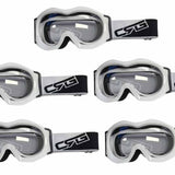 Kids White Goggles Eye Protection For Outdoor Motor Sports Cycling Skateboarding - TDRMOTO